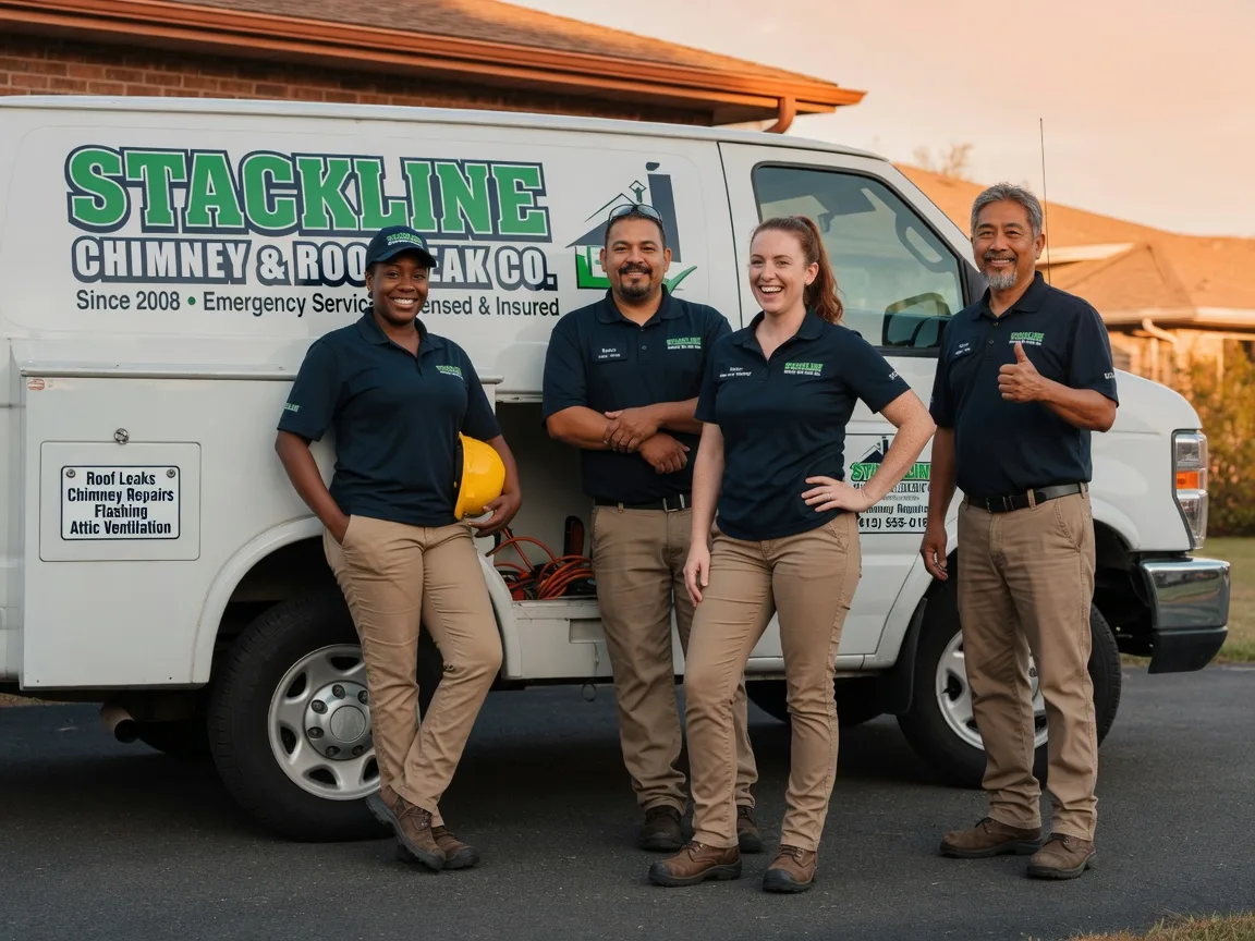 Chimney flashing repair company in Farmville, NC